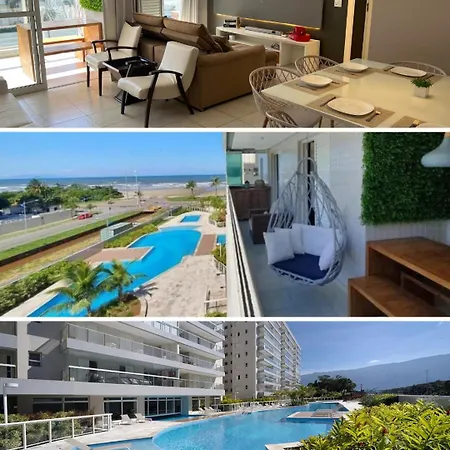 Home 1 | Ap Cinema Frente Mar Com Piscina Aquecida Em Bertioga Exterior photo